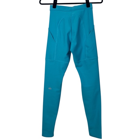 ALO Yoga 4-pocket Utility Legging High Waisted Aqua Blue Women’s Leggings XS - Picture 2 of 14